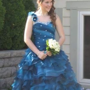 MoriLee Prom Dress size 2/4